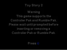 Image n° 7 - screenshots  : Toy Story 2